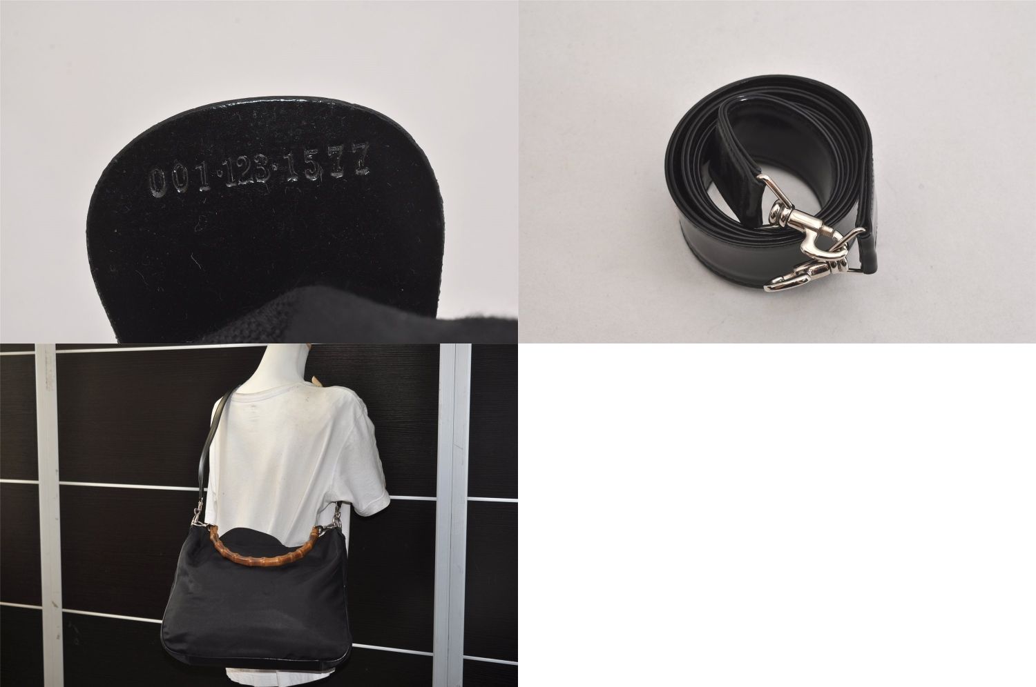 【美品】グッチ バンブー 2way ハンドバッグ ショルダーバッグ ナイロン 革 楽天市場】美品 グッチ バンブー レザー 2WAY ショルダー ハンド