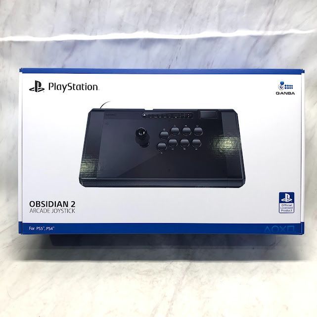 美品】Qanba Obsidian 2 Arcade Joystick クァンバ オブシディアン2 