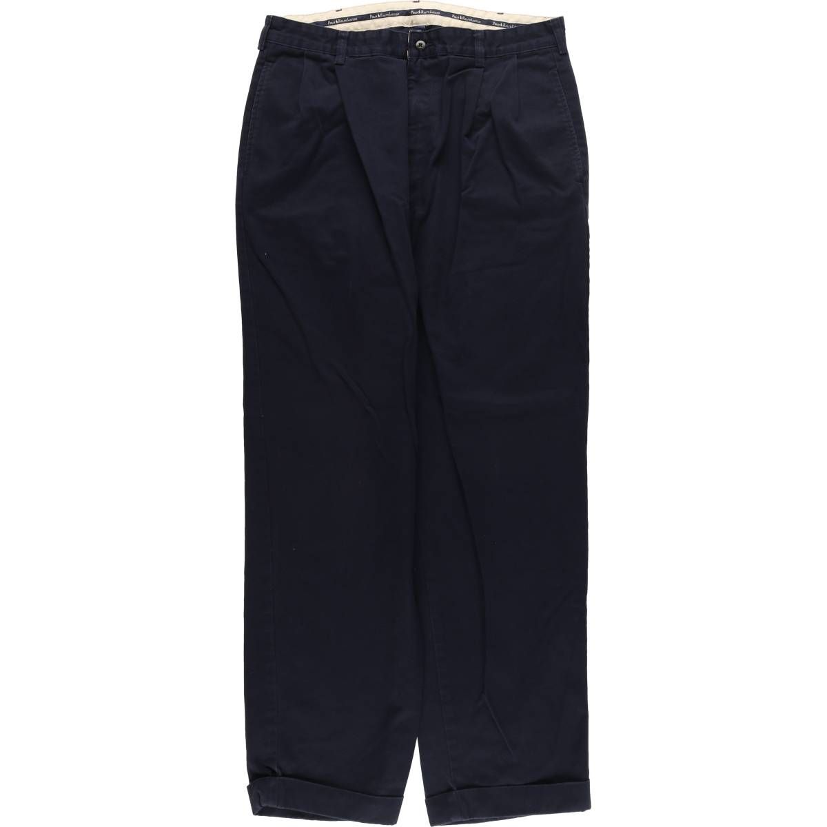 古着 ラルフローレン Ralph Lauren POLO RALPH LAUREN ツータック チノパンツ メンズw35相当|eaa542815