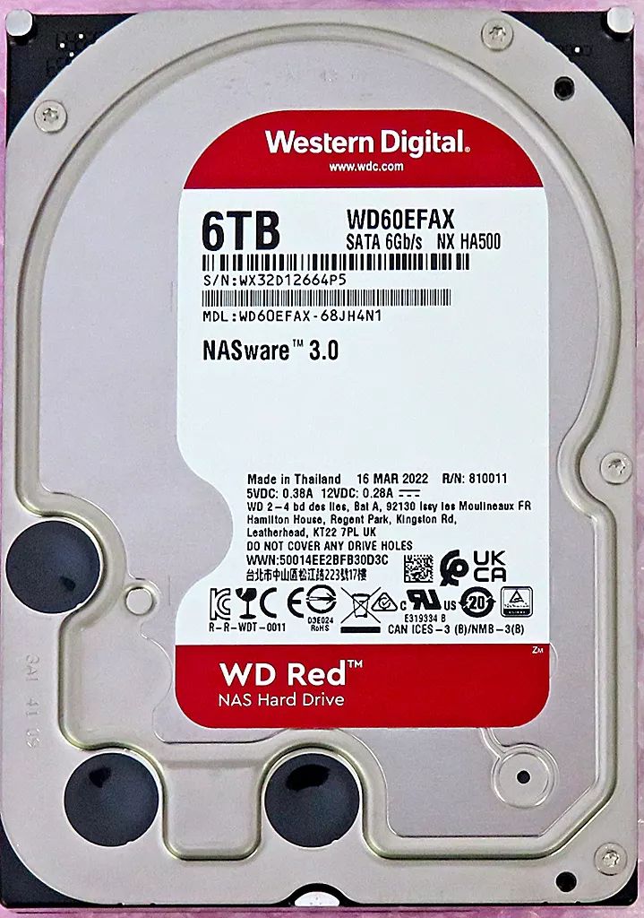Synology DS218+ メモリ計6GB WD Red HDD 計12TB 2025年最新】Yahoo