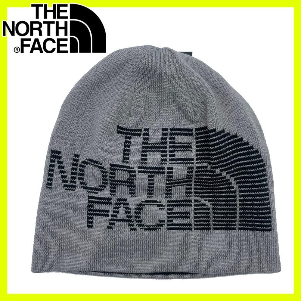 THE NORTH FACE グレー ニット帽 ノースフェイス ニット帽 ビーニー