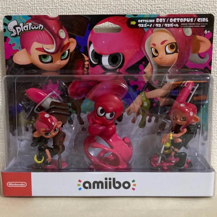 amiibo アミーボ スプラトゥーンシリーズ (トリプルセット、アオリ 