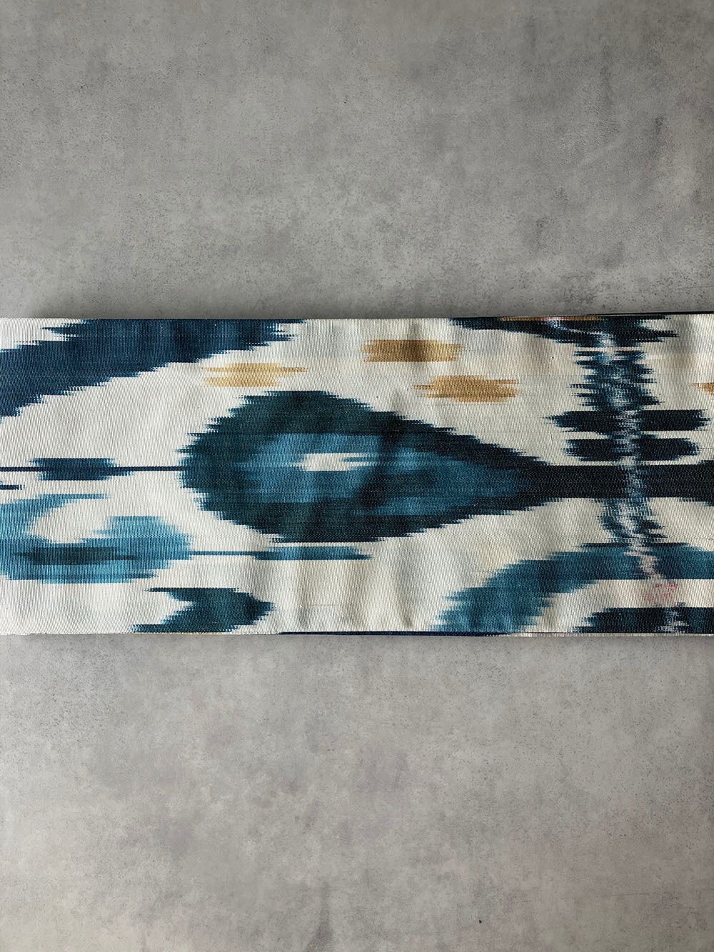 平和屋着物○半幅帯 切嵌草花文 正絹 逸品 DAAV9454ob 平和屋着物