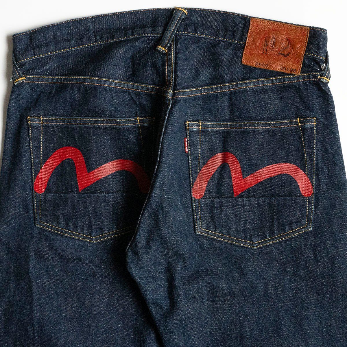 美品/濃紺】EVISU 【LOT.2000 デニムパンツ】33×35 エビス