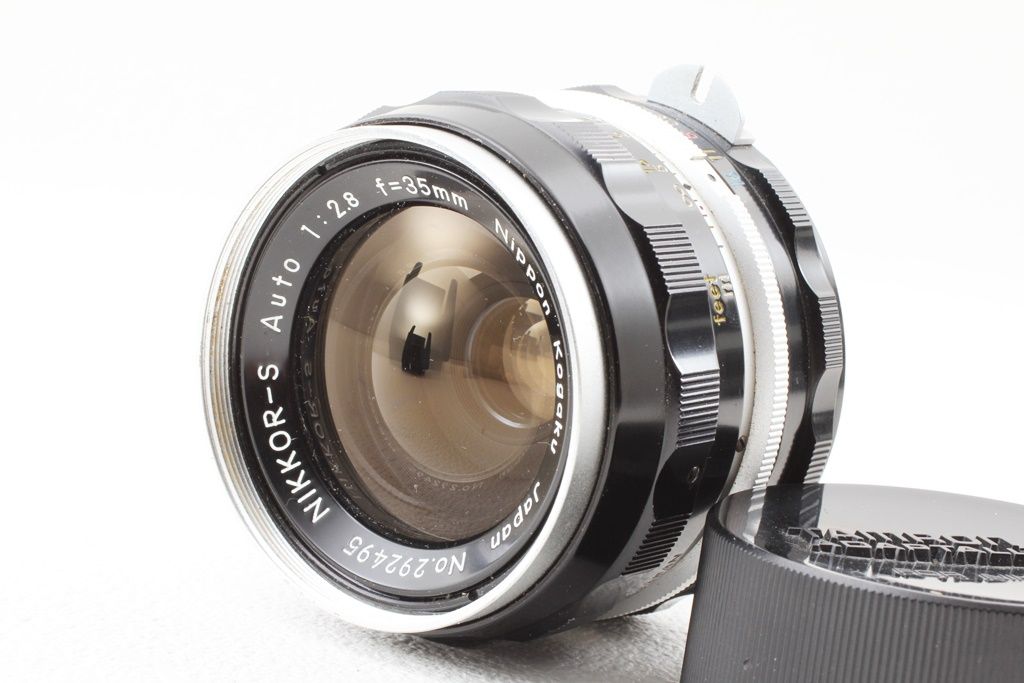 美品 Nikon ニコン NIKKOR-S Auto 35mm F2.8 単焦点 レンズ