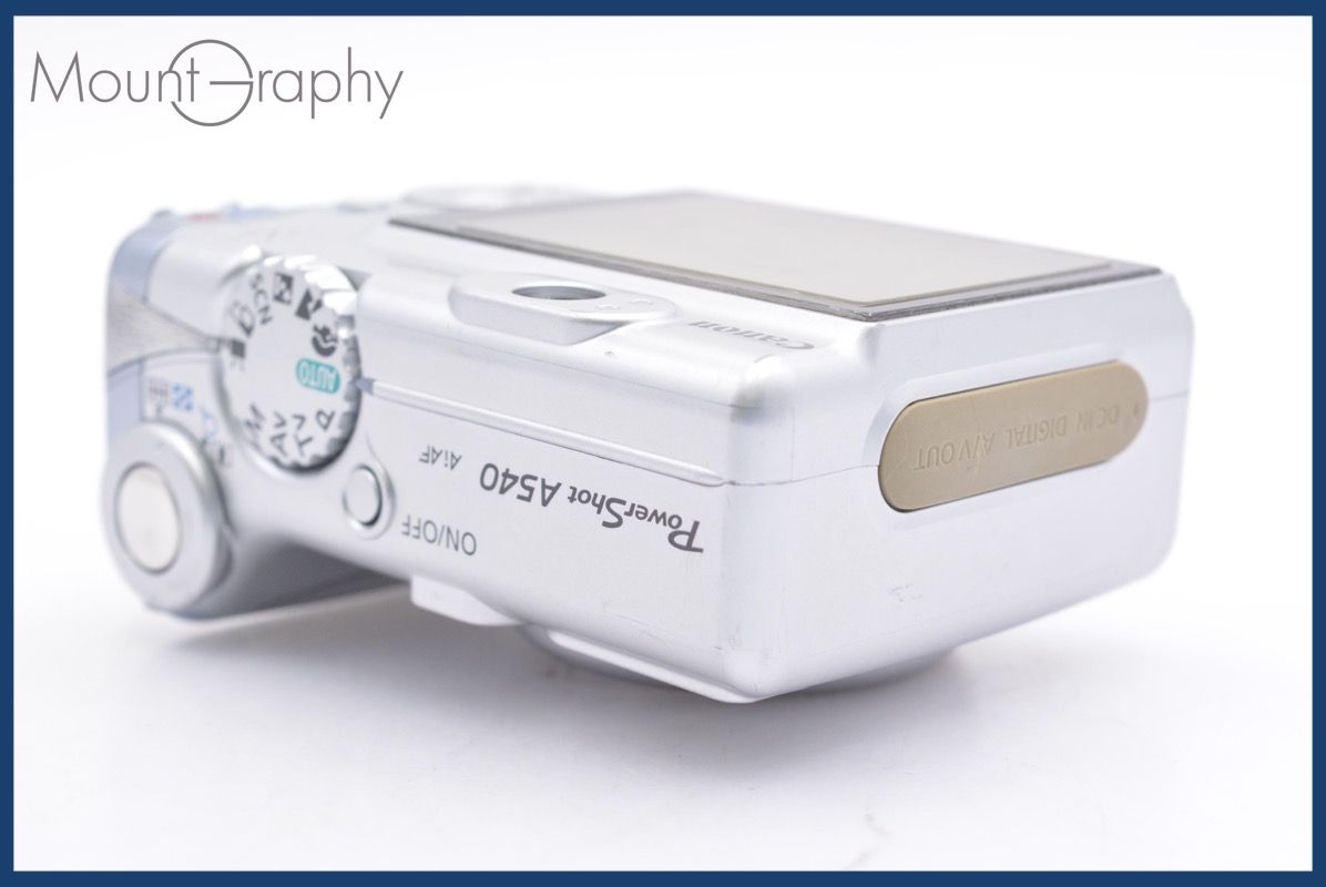 未使用】キャノン Canon PowerShot A540 単三電池式 【公式通販】