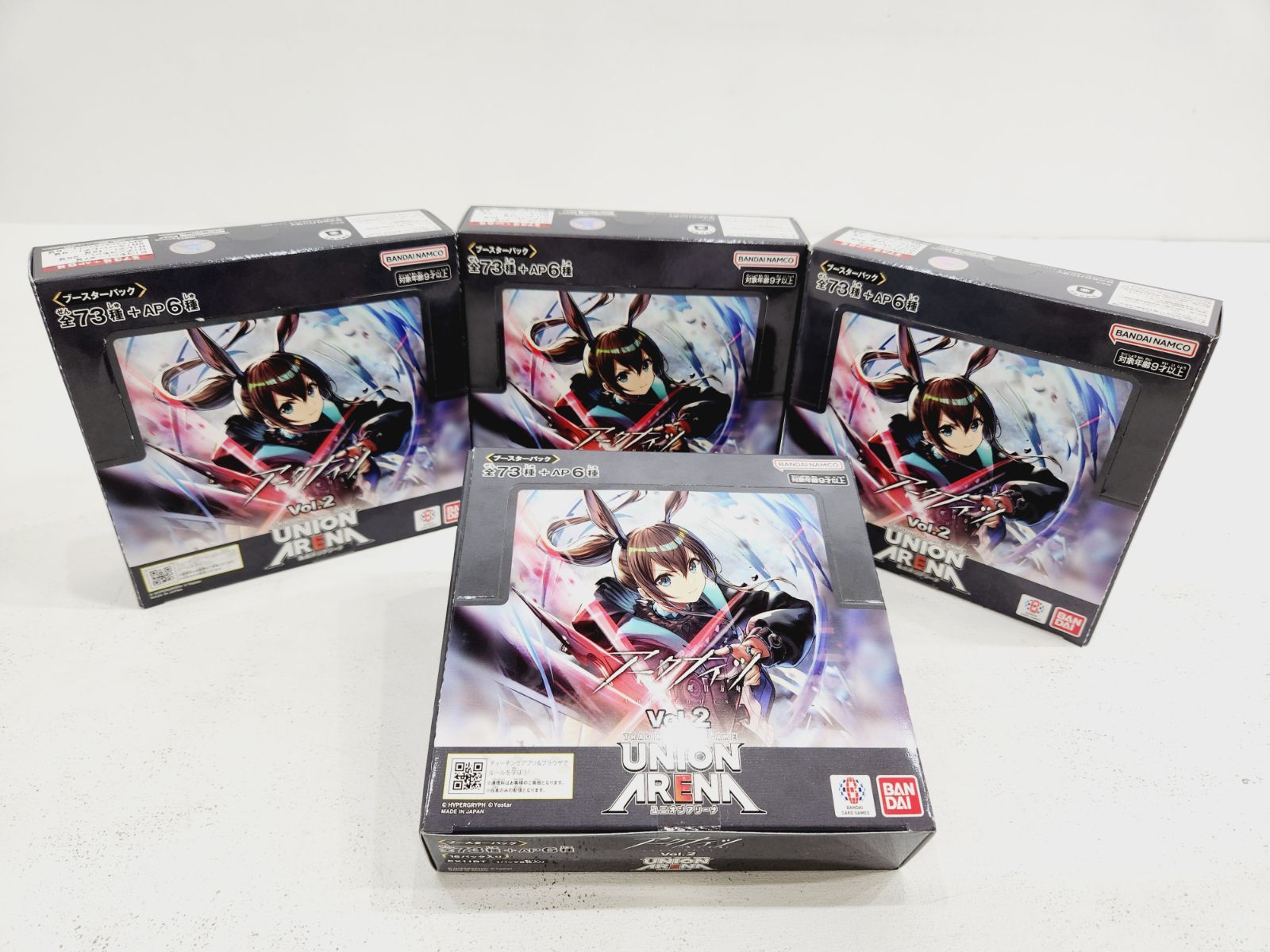 小牧店 テープ付き 未開封 ユニオンアリーナ アークナイツVol.2 4BOXセット ばら売り不可 S061-2315