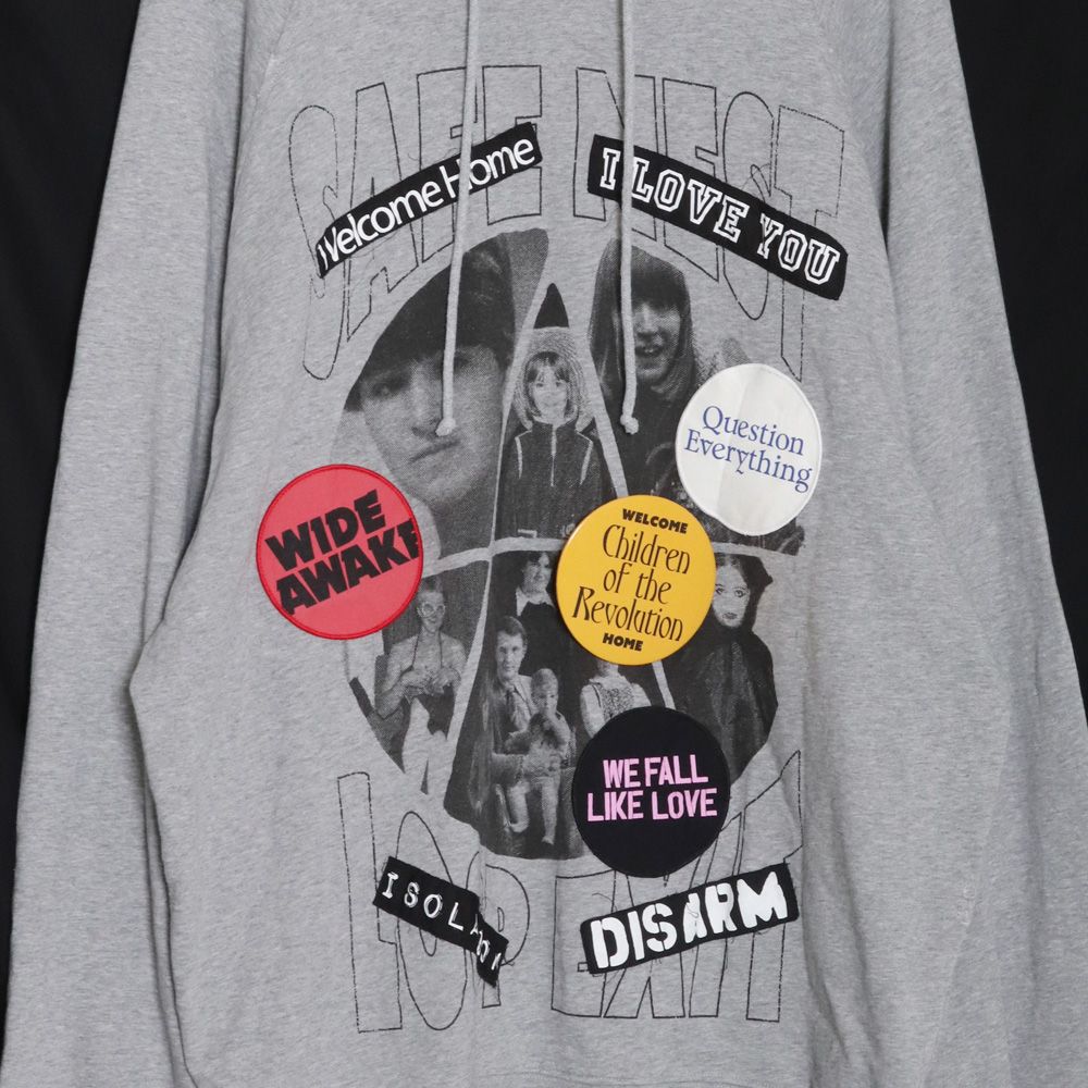 RAF SIMONS デストロイスウェットパーカー - メルカリ