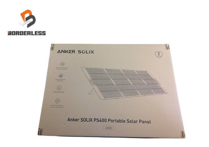 ♥品保管品 Anker アンカー Solix PS400 Portable Solar Panel A24370A1 ソーラーパネル114152