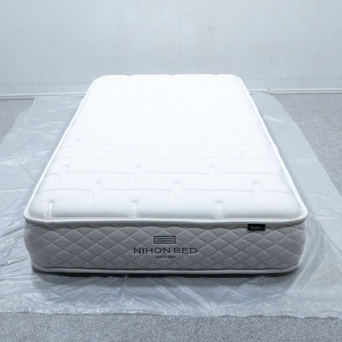 【中古品】NIHON BED 日本ベッド SILKY POCKET シルキー ポケット シングルサイズ マットレス 定価23万