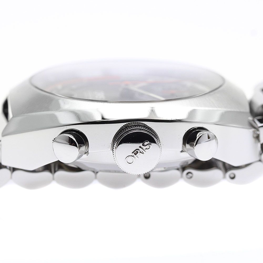 オリス ORIS 7564 クロノリス デイト 自動巻き メンズ保証書付き_907066 