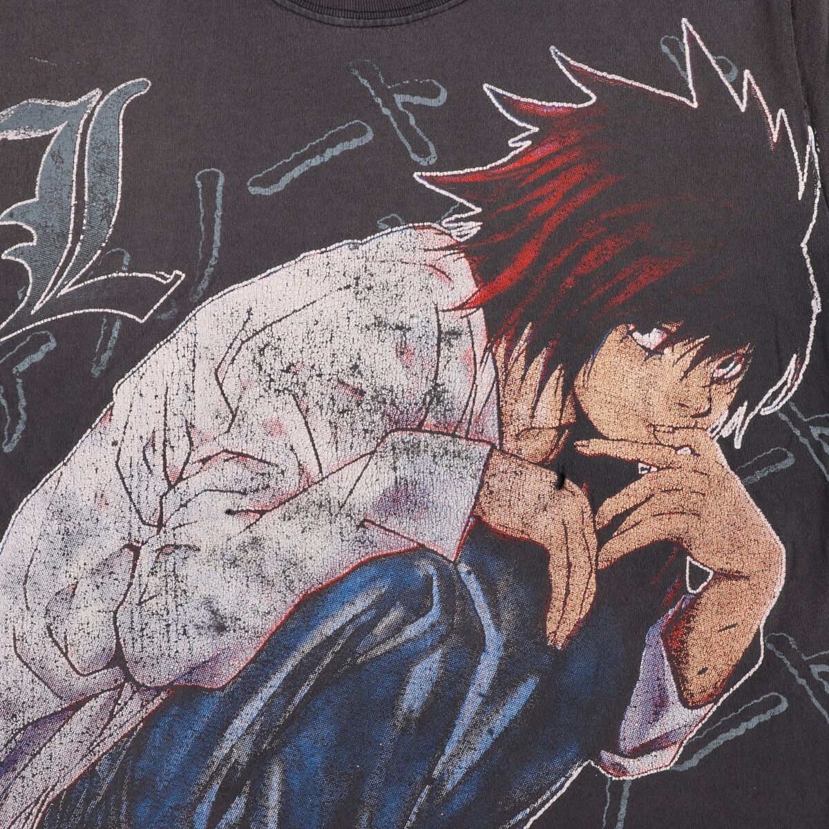 古着 雰囲気系 00年代 OLYMPUS DEATH NOTE デスノート L 大判プリント 