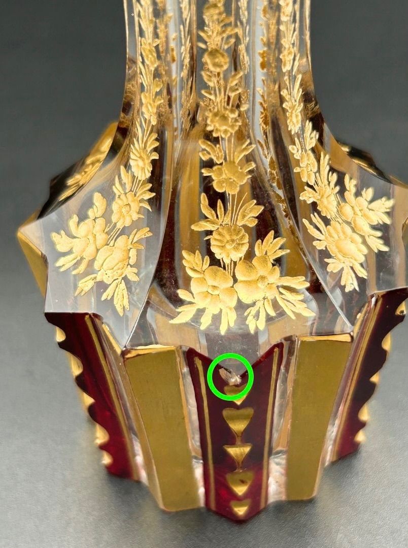 スタイル 赤被せクリスタル