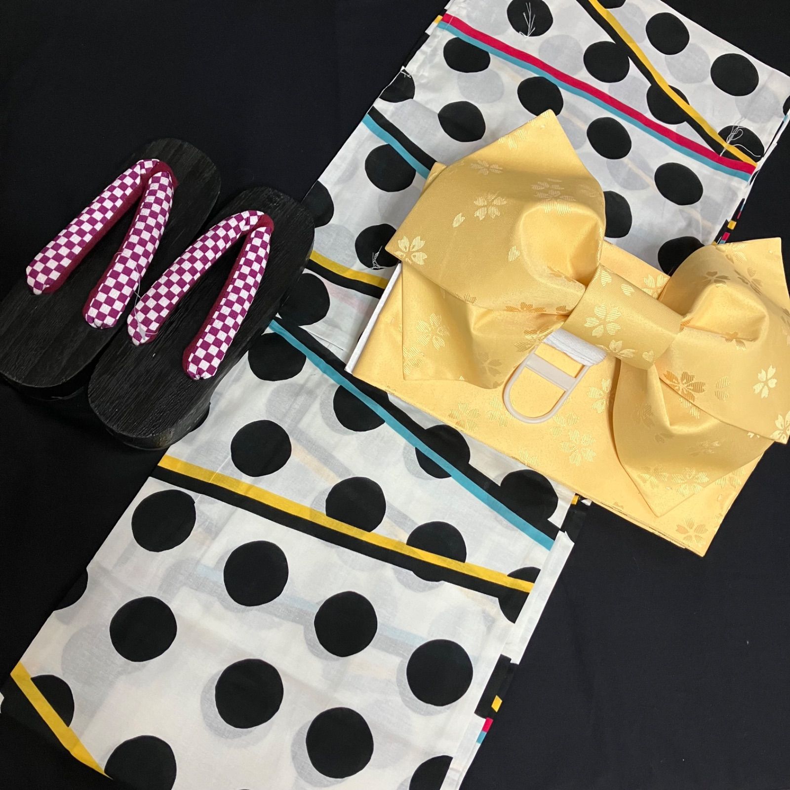 nuance line yukata eimオリジナル ivory nuance line yukata 【eim