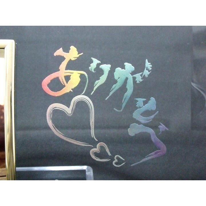 位牌 クリスタル仏具 メモリアルフォトフレーム お母さん想い出ありがとう レインボー 虹 遺影 モダン仏具 SKLAD-KIRPICHA_RU