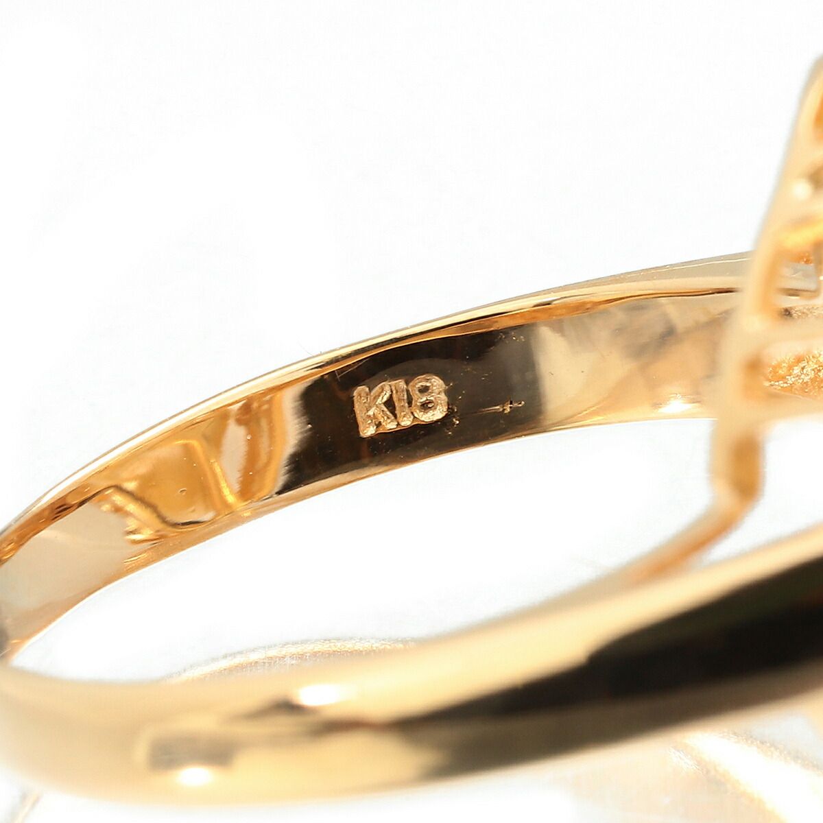 パールリング 指輪 白蝶真珠 13.0mm K18 13号 中古 プレラブド 返品OK  