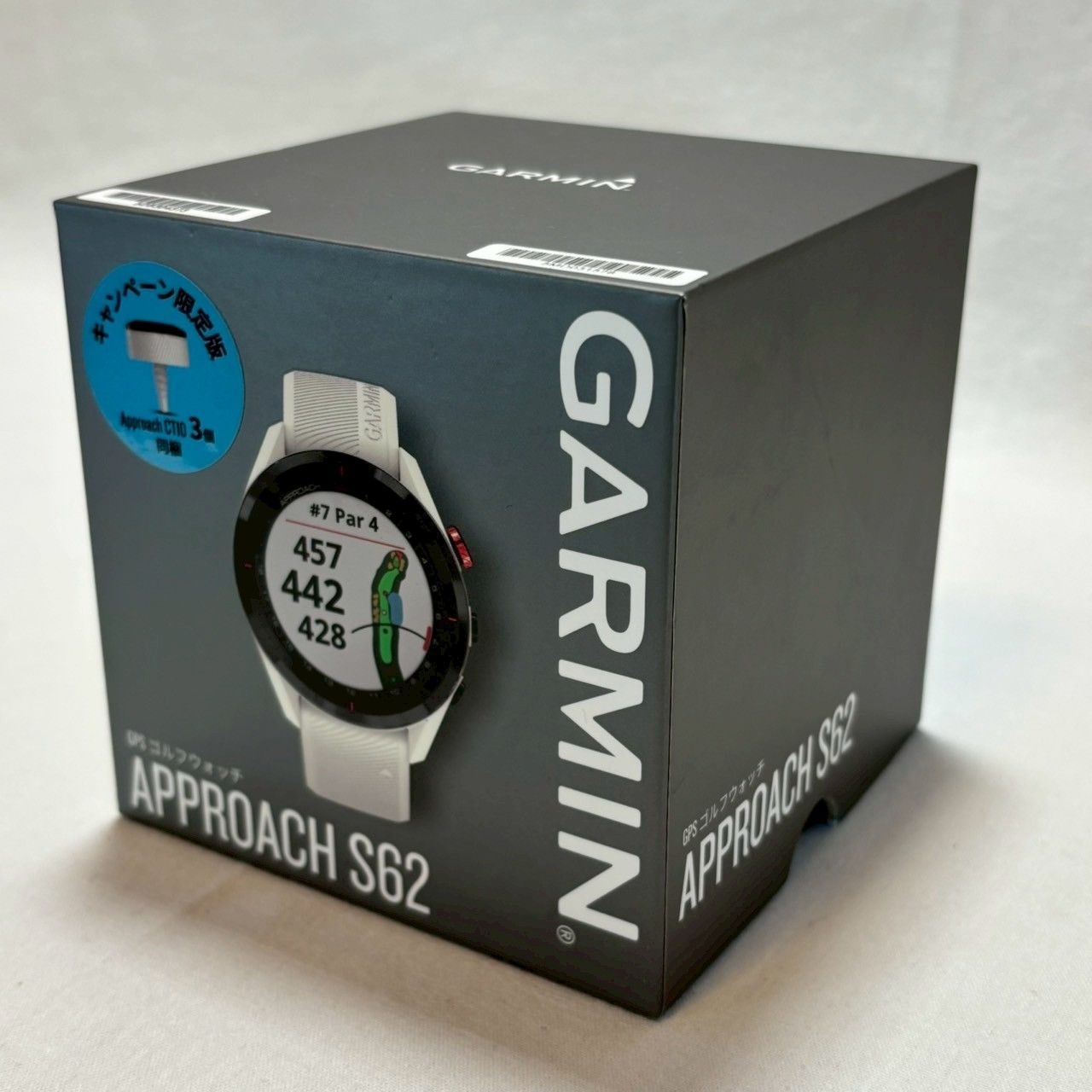 Garmin|Approach|S62|ゴルフGPSウォッチ|CT10付属モデル|No.1278