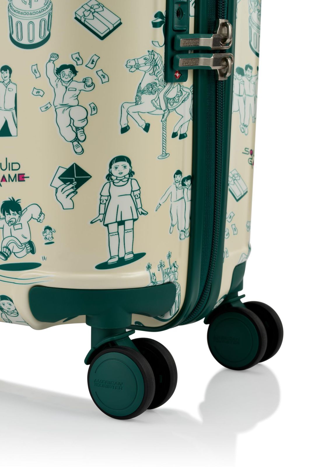 ピンクガードのラゲッジ