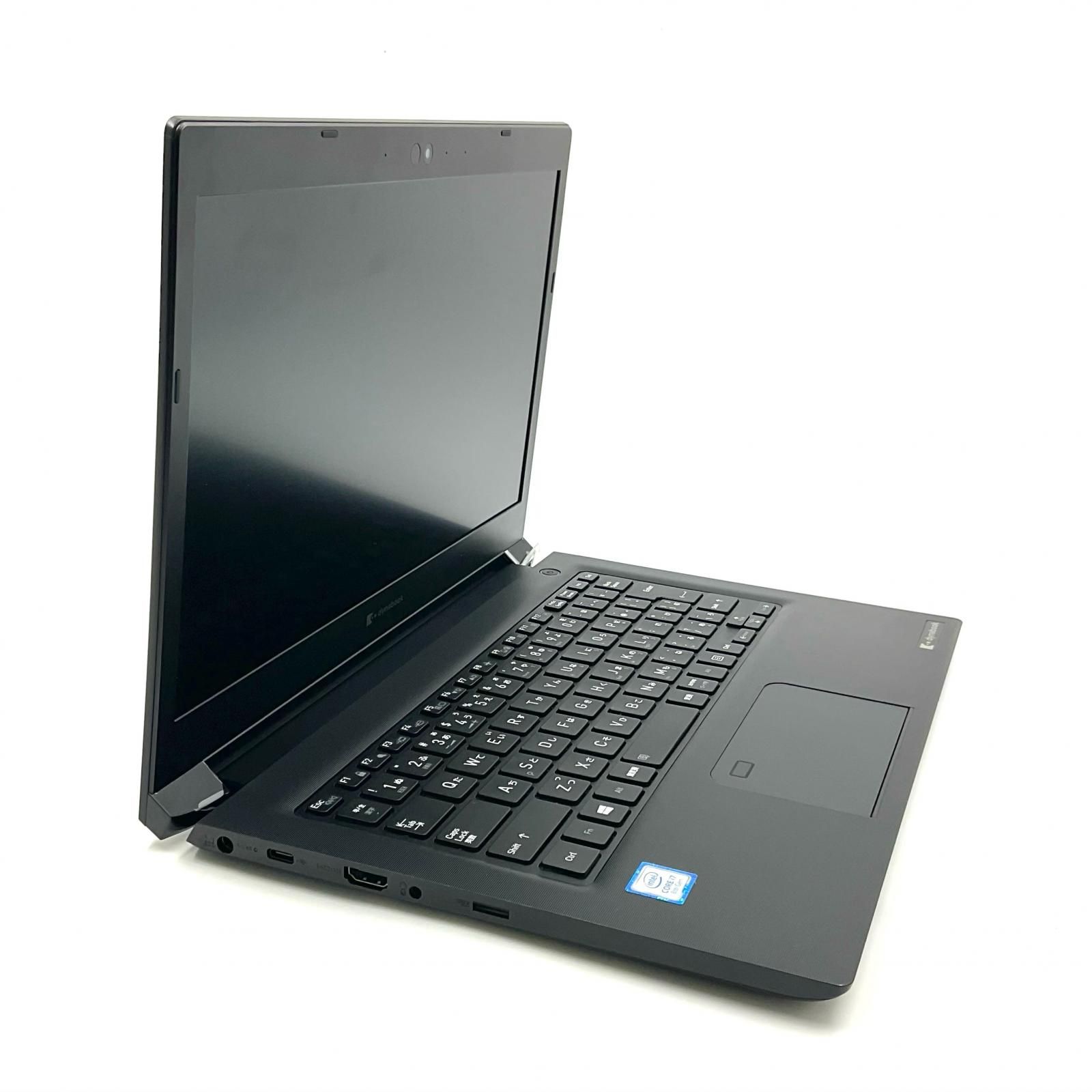 dynabook SZ73|PB i7-8550U CPU 1.80GHz 16GB M.2 SSD 512GB 動作 済 全額返金保証 最速発送