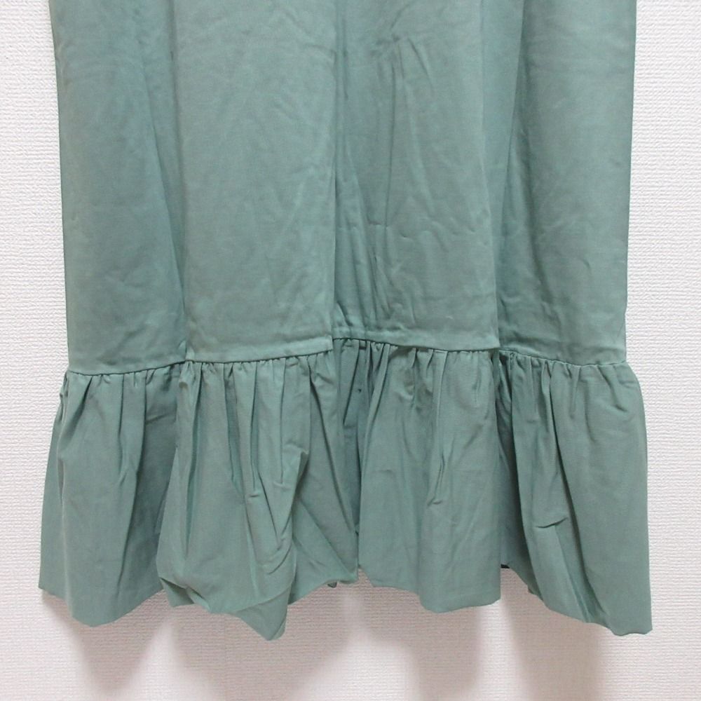 未使用 yori ヨリ Tシャツフリルワンピース ショートスリーブ