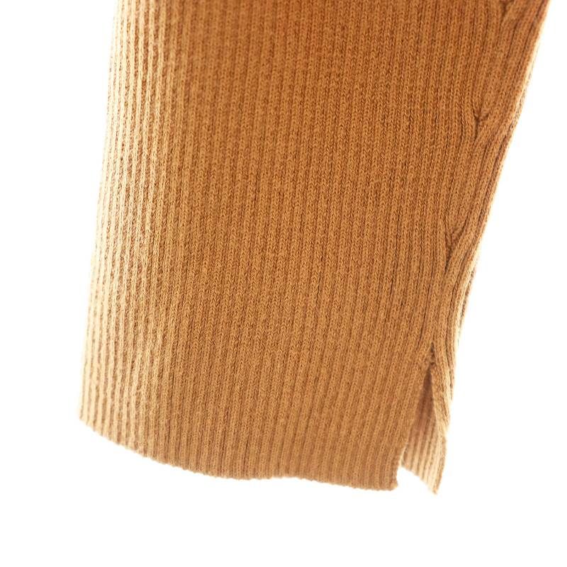 カーサフライン CASA FLINE ニットカーディガン Vネック 長袖 F 茶 ブラウン /AT ■OS ■SH レディース カーサフライン CASA FLINE ニットカーディガン Vネック 長袖 F
