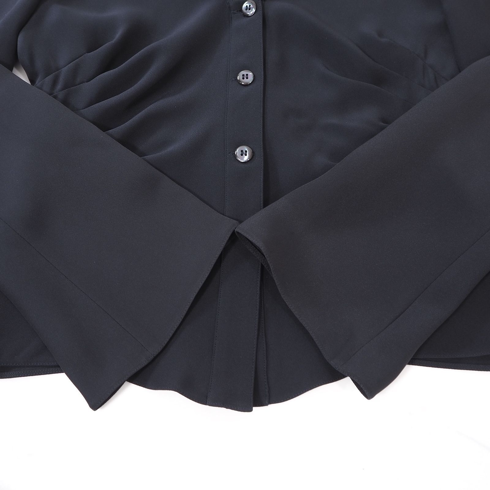 【美品】ARMANI COLLEZIONI　ネイビー テーラードジャケット △美品 アルマーニコレツォーニ ARMANI COLLEZIONI イタリア製