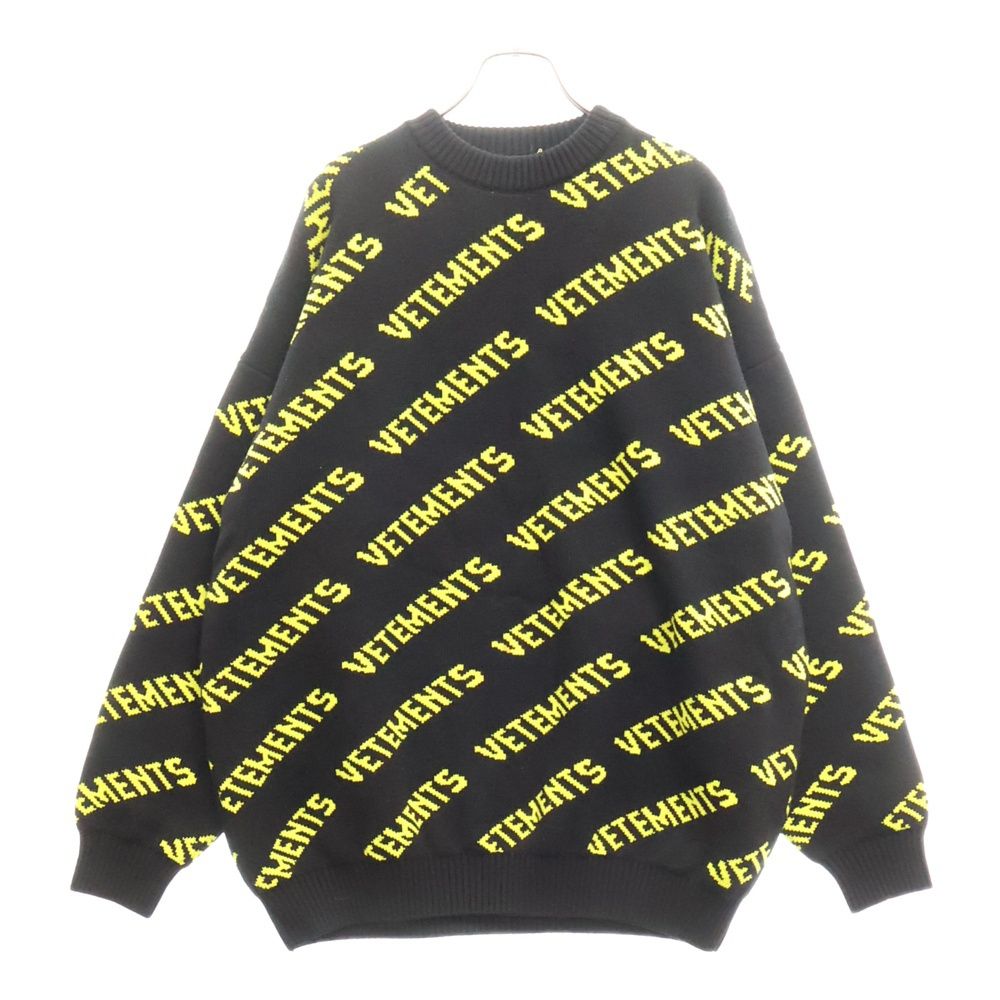 VETEMENTS (ヴェトモン) 21AW Monogram Knit モノグラム ニット