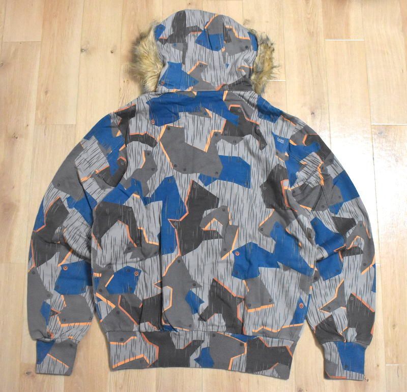 デッドストック】新品 MHI × DEUS カモフラ スウェット パーカー M 