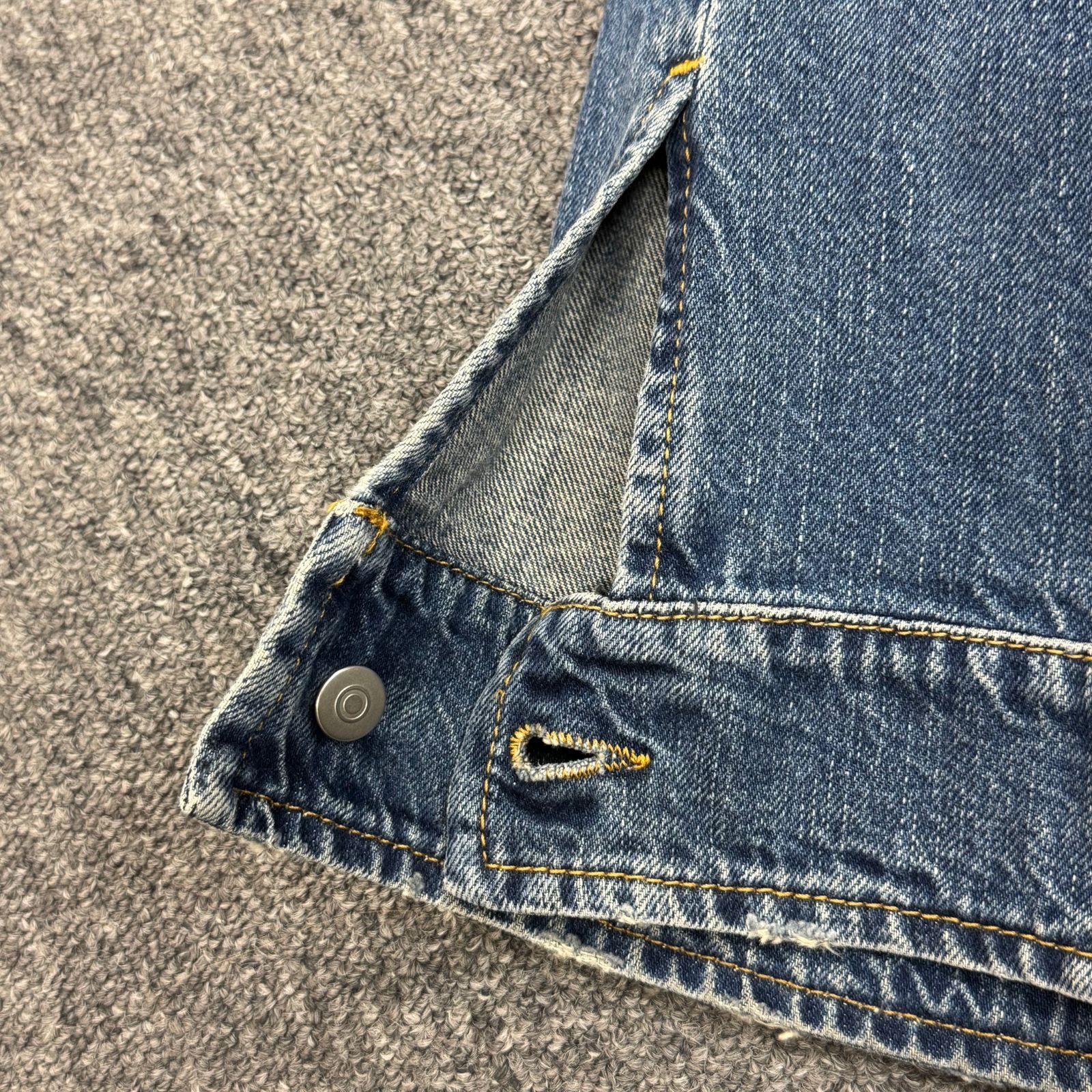 maison margiela 10 ストレートデニム メゾンマルジェラ Maison Margiela 10 18AW イタリア製 DARK