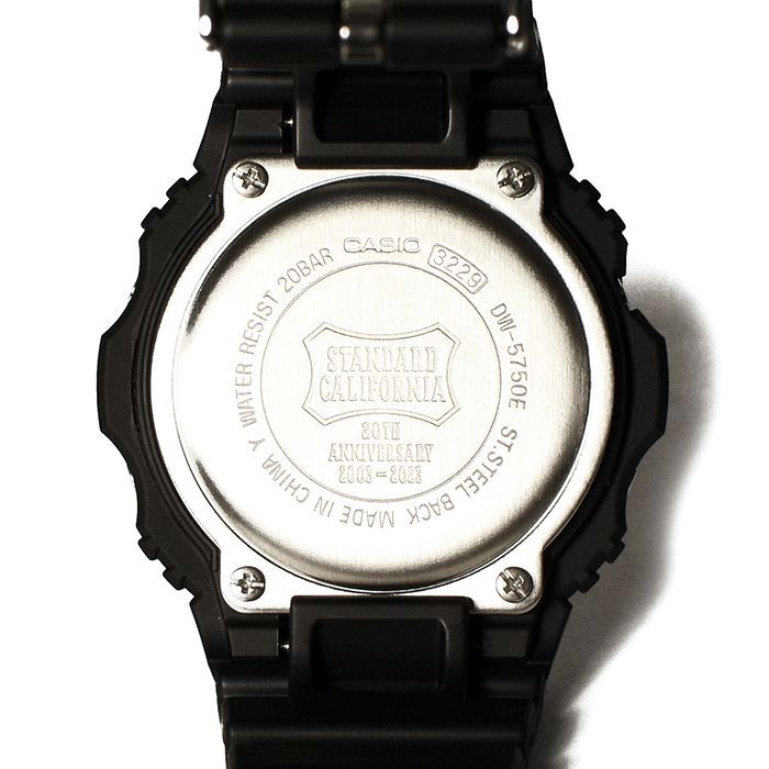 G-SHOCK DW5750E スタンダードカリフォルニア20周年記念モデル G-SHOCK DW-5750 スタンダードカリフォルニア20周年モデル CASIO