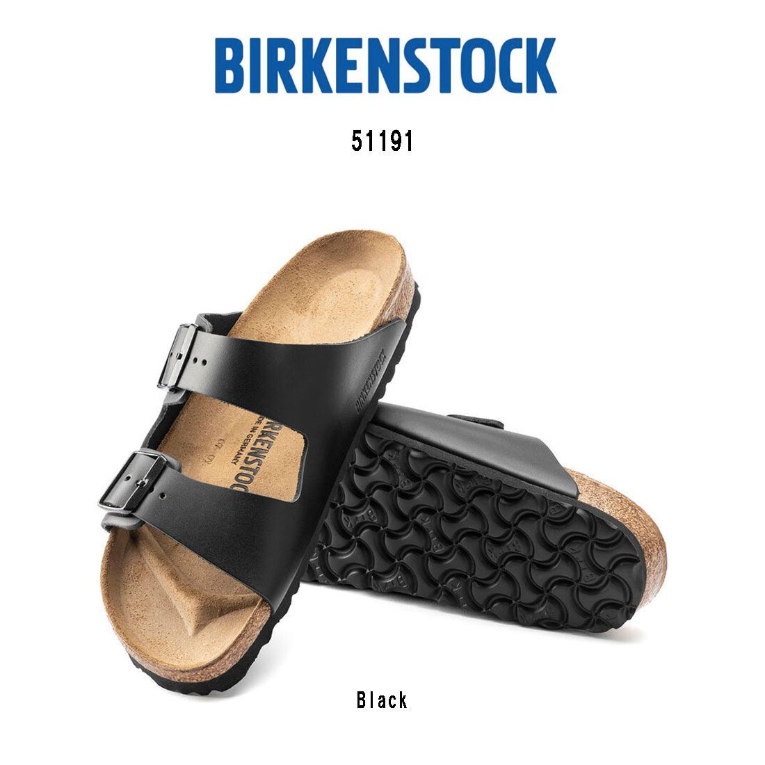 Birkenstock (ビルケンシュトック) アリゾナ レザーサンダル 男女兼用