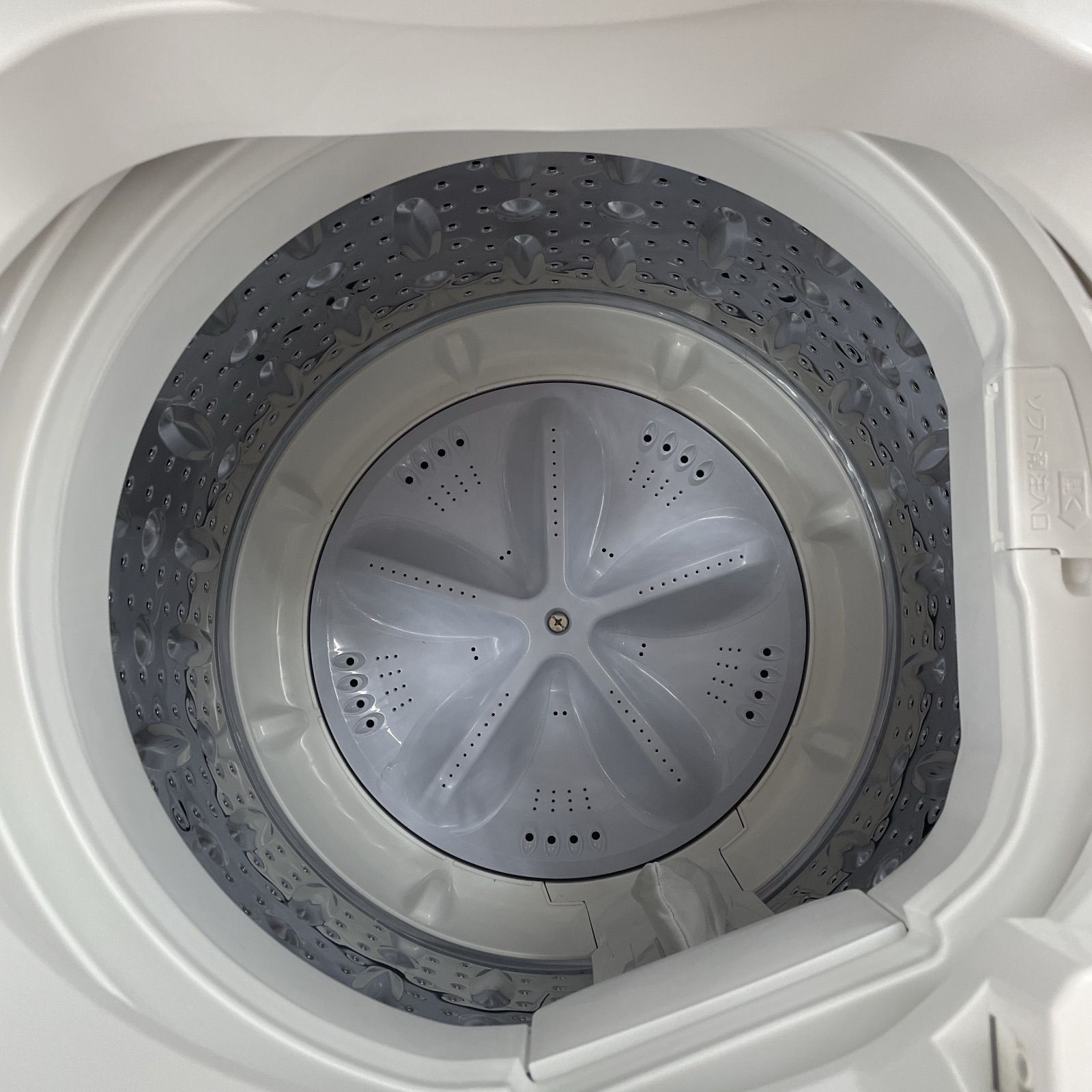 R418 ☀️ 名古屋市近郊配送設置無料 製の高年式 SHARP 洗濯機 洗濯5.5㎏ ES-GE5G 動作 済 クリーニング済 WWW_KANDAIZUMI_COM