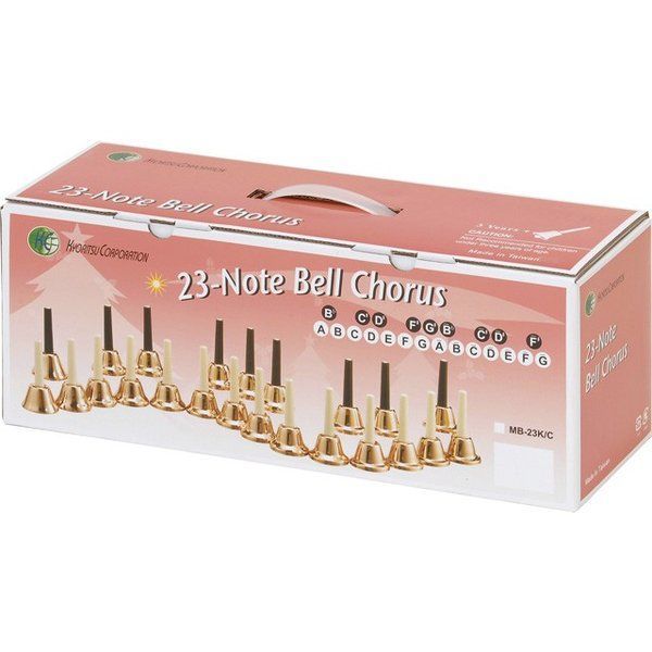 キョーリツ MB23K|C COPPER ミュージックベル 23音 KC ハンドベル ハンド式タイプ