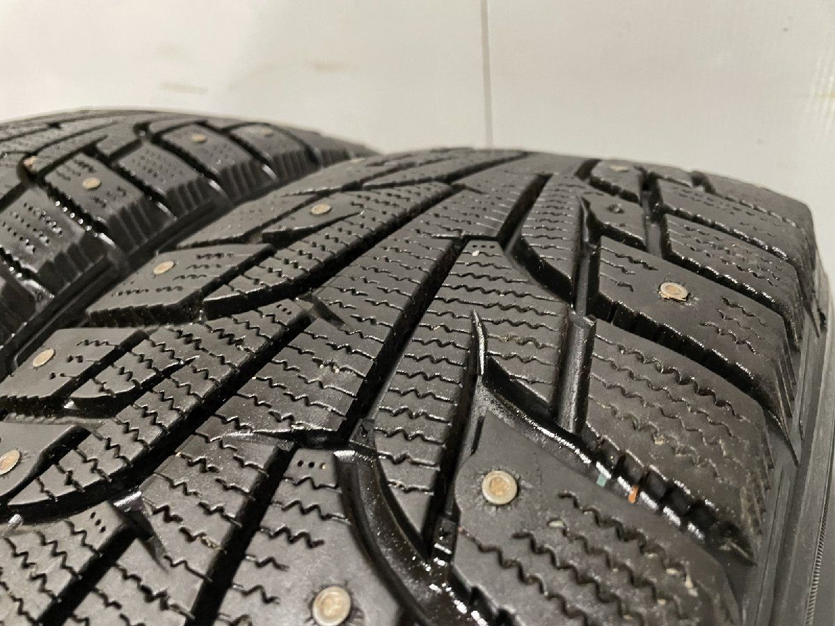 HANKOOK winter I Pike RS P215/70R15 97T 15インチ スパイクタイヤ 2本 バリ溝 カップピン ハイエース等　(KTD012)