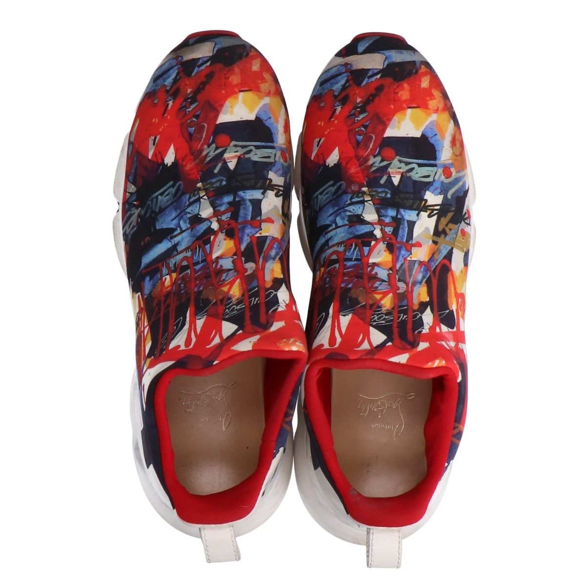 Christian Louboutin クリスチャンルブタン JAPAN LIMITED SPACE RUN DONNA FLAT スペースラン  フラット スニーカー 41 - メルカリ