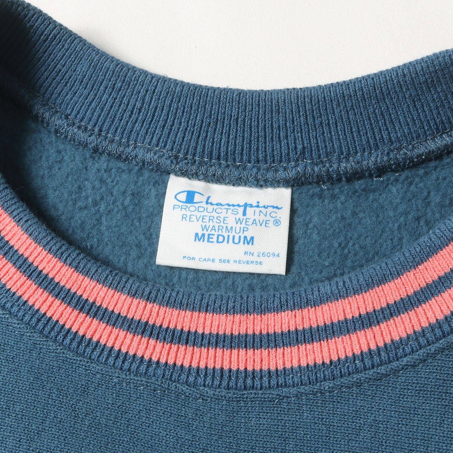 美品】Champion チャンピオン スウェット ブルー サイズ:M | 単色タグ 