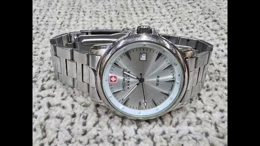 HANOWA|ハノーバ スイス ミリタリー メタル 時計