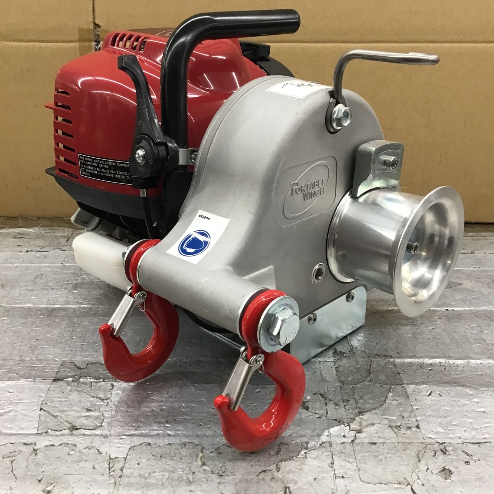 〇ポータブルウインチ(Portable Winch) エンジン式ウインチ PCW3000 