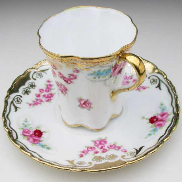 オールドノリタケ 金彩薔薇文 カップ＆ソーサー (a) - メルカリ