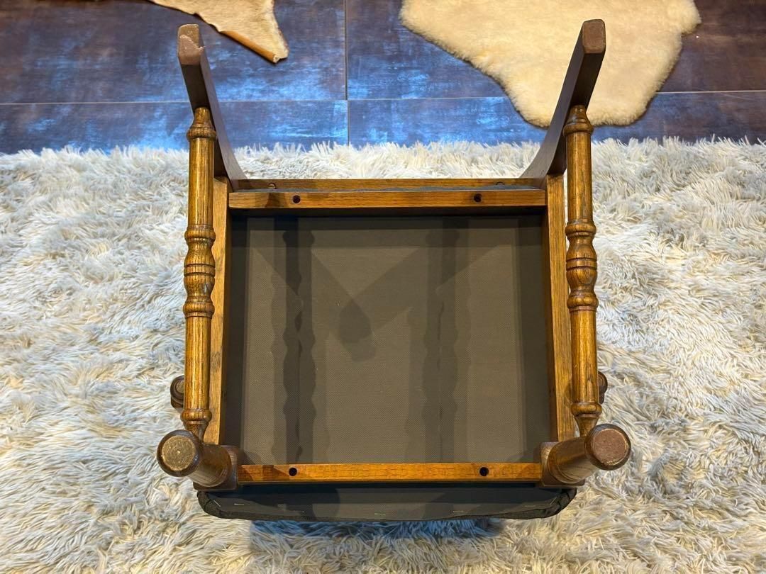 リメイク品 Brugge 三越ブルージュ アームチェア 肘付き椅子 ny - メルカリ