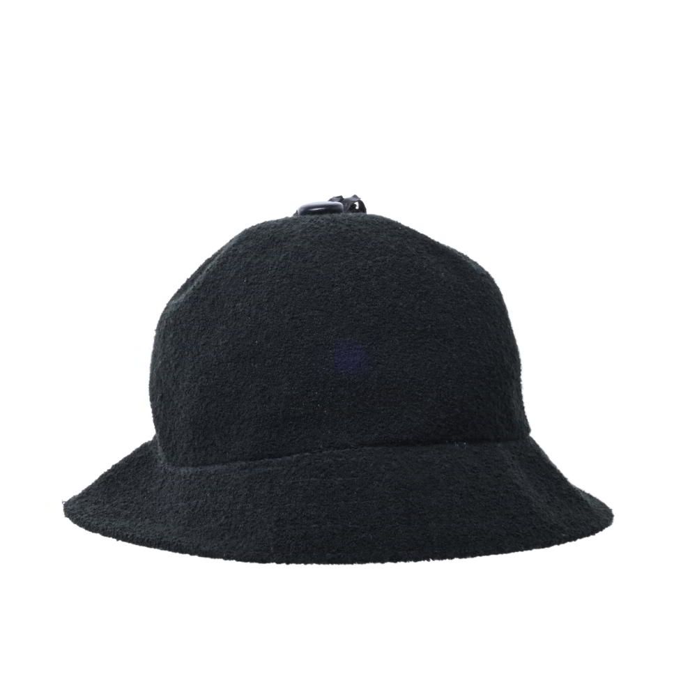 KANGOL タッセル付き バケット ハット L ブラック カンゴール