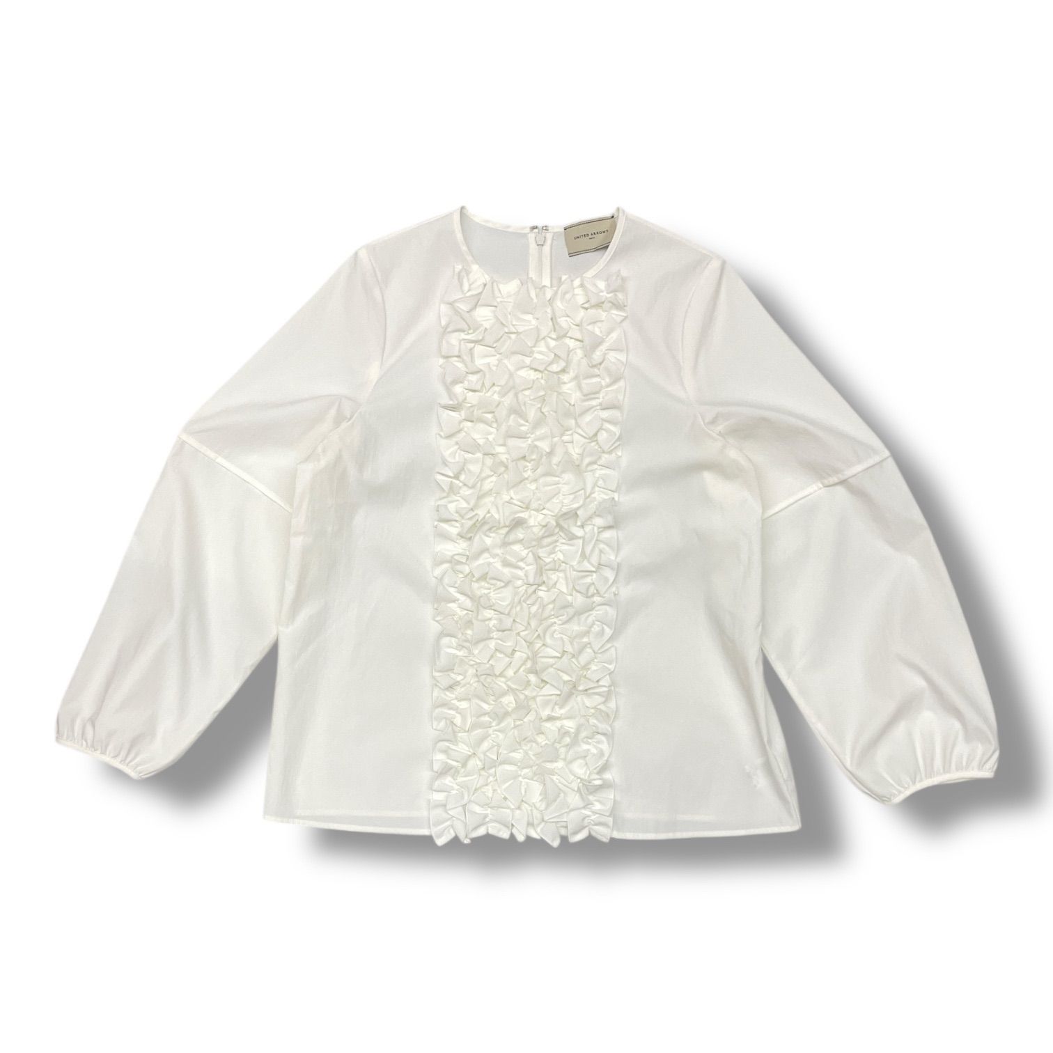 ユナイテッドアローズ リッチフリルブラウス UNITED ARROWS（ユナイテッドアローズ）の「リッチフリル ブラウス