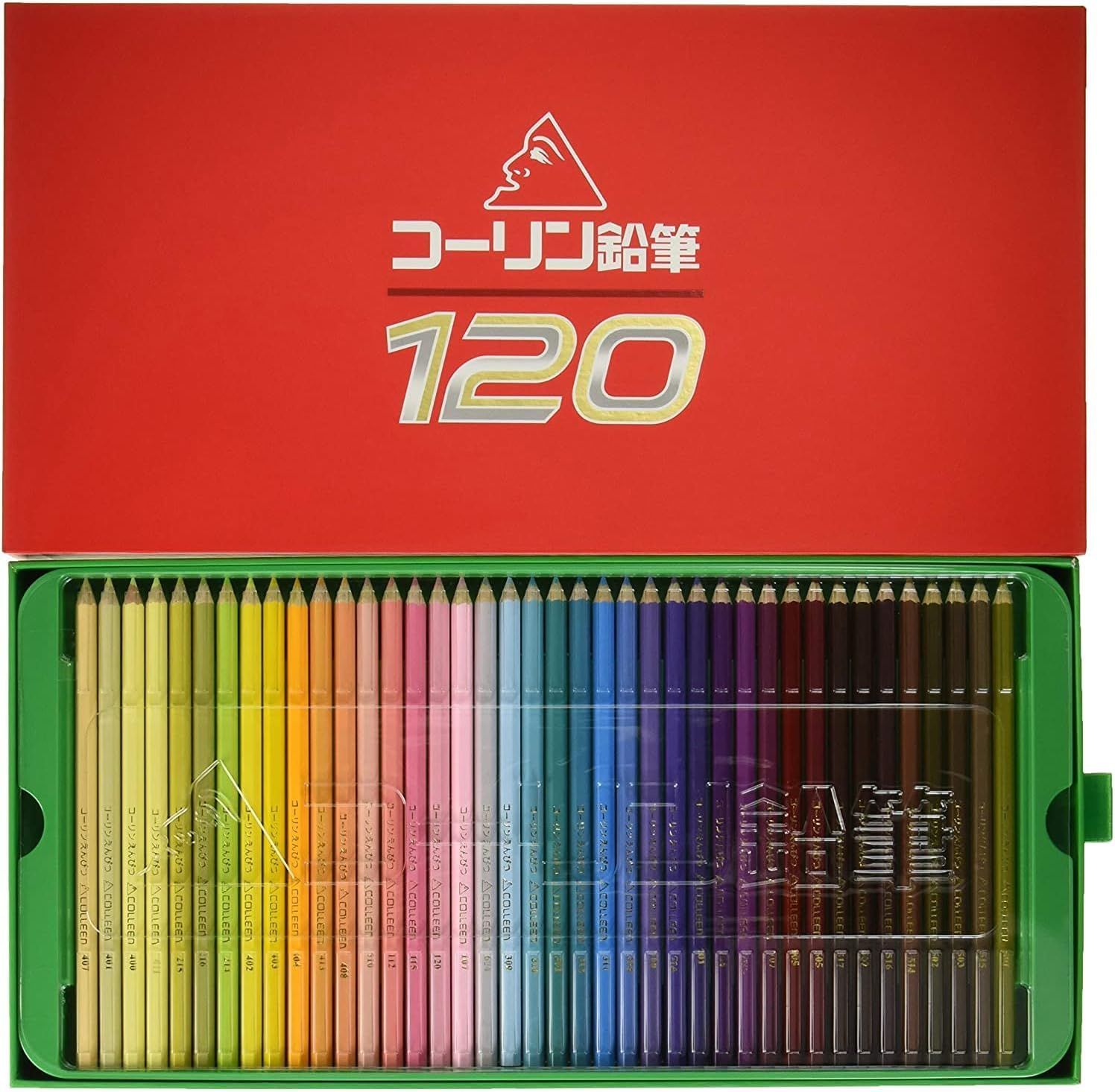 ワケあり 新古品| コーリン 色鉛筆 六角軸 120色 紙箱入り色鉛筆 775-120