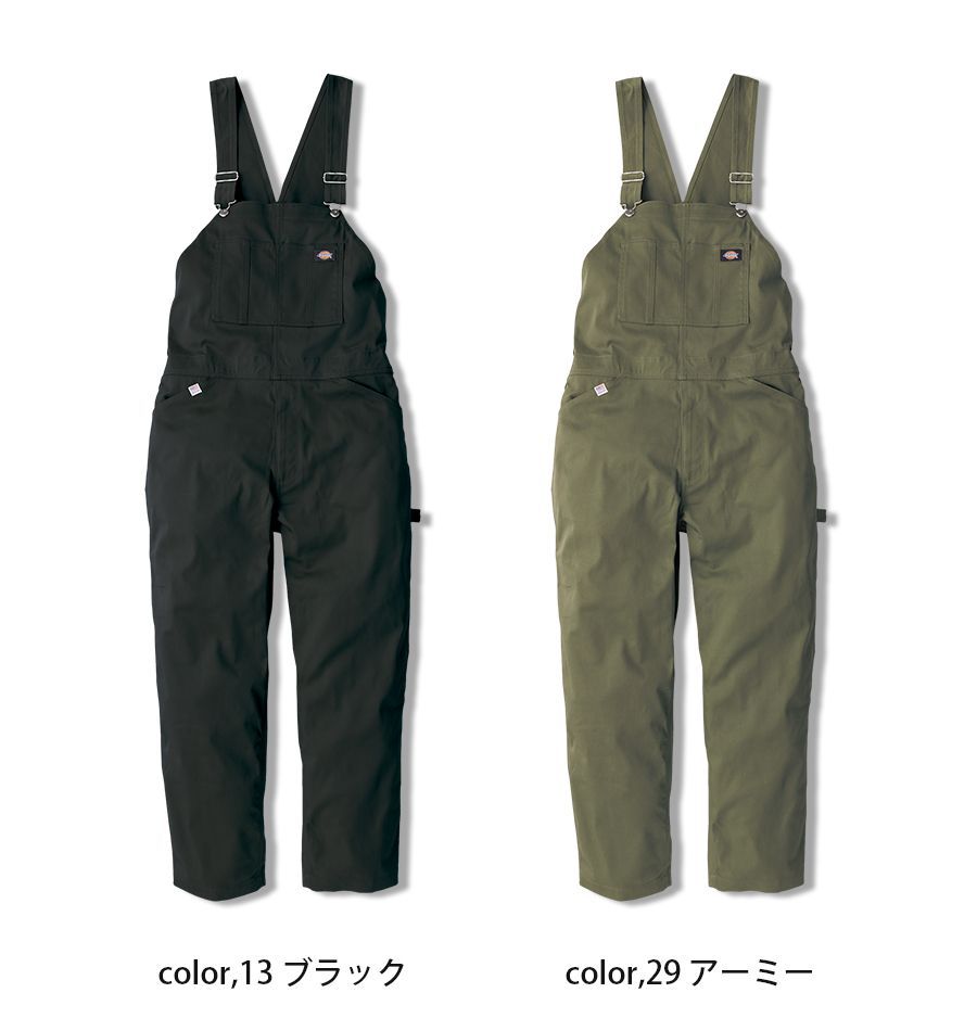 Dickies ディッキーズ サロペット D-769 アーミー SS～5L 男女兼用