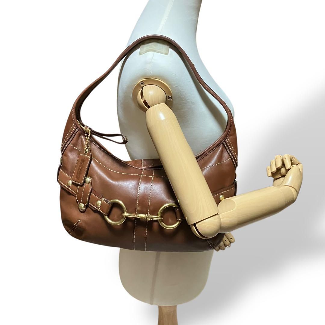 バッグ 2107 Coach Hobo Hand Bag Horsebit 2107 Coach Hobo Hand Bag Horsebit - メルカリ