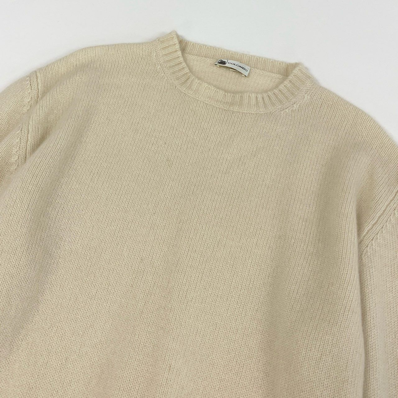 85f23 COLOMBO コロンボ イタリア製 総カシミヤ 長袖 ニットセーター