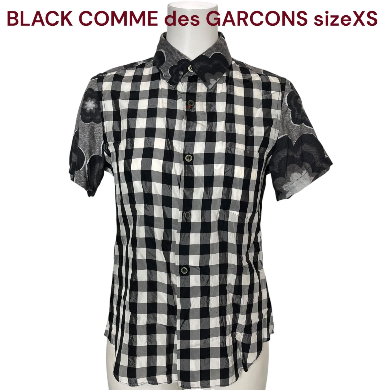 ブラック コムデギャルソン BLACK COMME des GARCONS シャツ ブラウス XS レディース S5P508