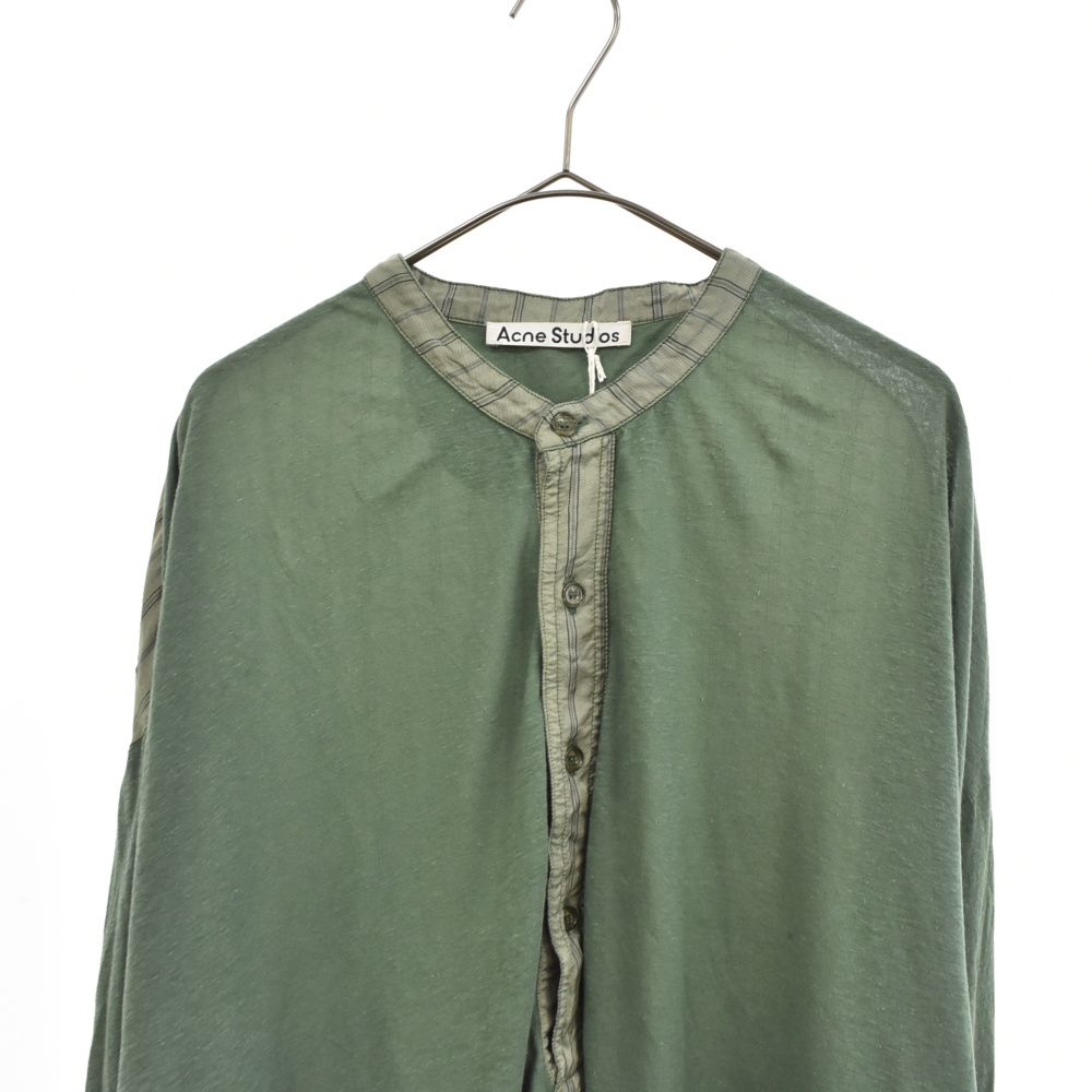 Acne Studios - 新品 acne studios ヘンリーネック カットソーの