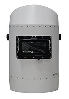 スター電器製造 SUZUKID ヘルメット面 ホワイト カバープレート 遮光プレート 10付 P-898