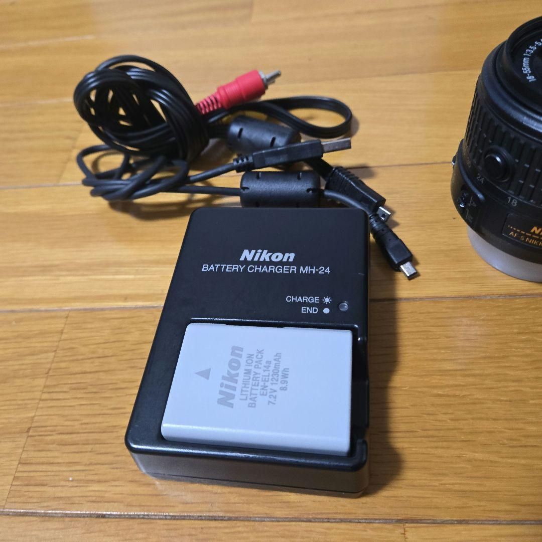 Nikon D5300 デジタル一眼レフ カメラセット D5000 ニコン デジタル一眼 Nikon D5300 レンズキット ブラック